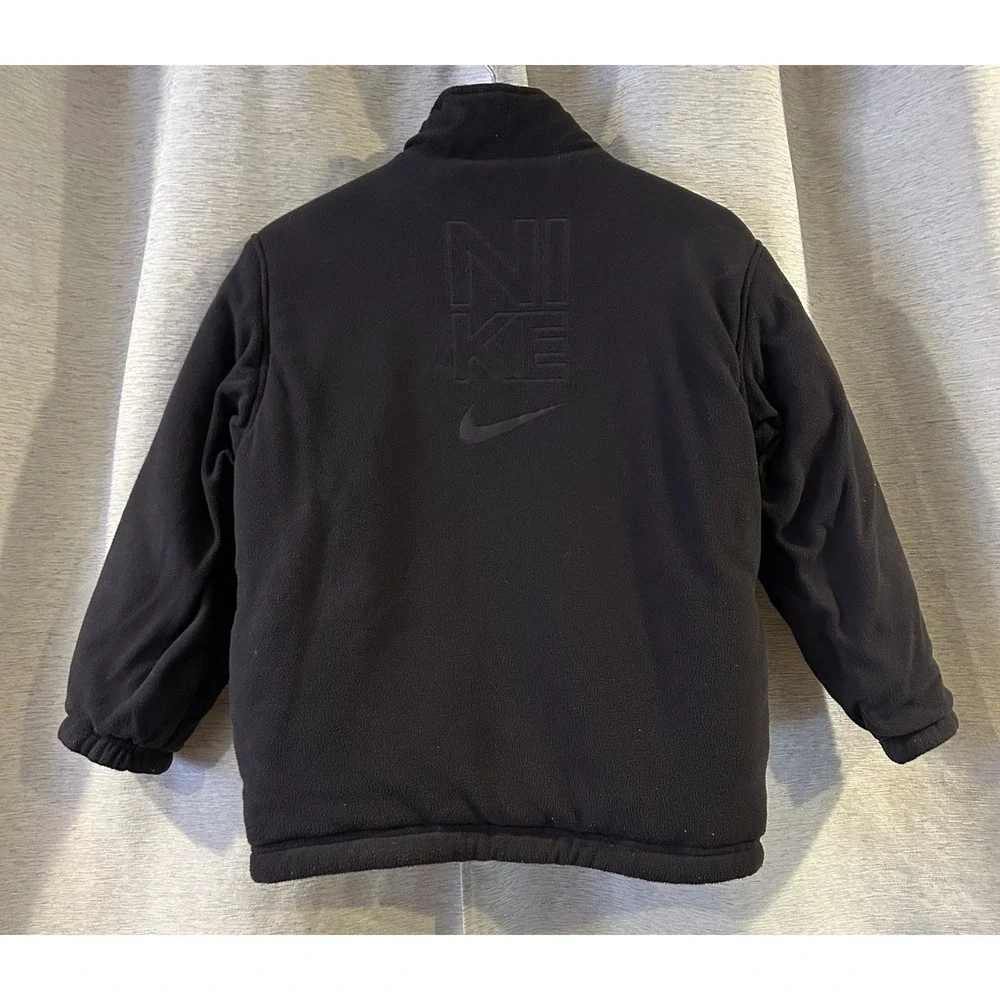 Vintage Nike Reversible Full Zip Jacket Coat Youth Boys‎ Medium 10-12